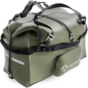 Earth Pak Rover Duffel Heavy Duty Water-Resistant 1680D TPU Duffle Bag Outdoor